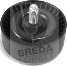 Breda Lorett TOA3706 - Deflection / Guide Pulley, v-ribbed belt xparts.lv