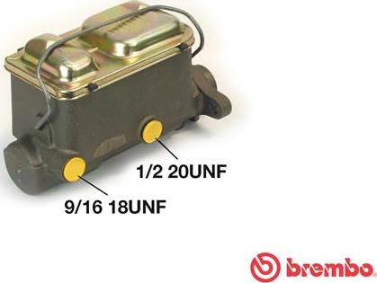 Brembo M 59 059 - Brake Master Cylinder xparts.lv