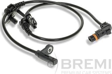 Bremi 51680 - Датчик ABS, частота вращения колеса xparts.lv