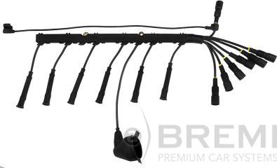 Bremi 538/100 - Ignition Cable Kit xparts.lv