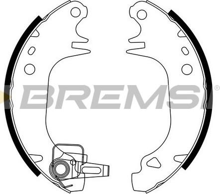 Bremsi GF0416 - Bremžu loku komplekts xparts.lv