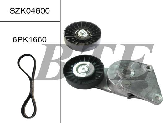 BTE SZK04600 - V-Ribbed Belt Set xparts.lv