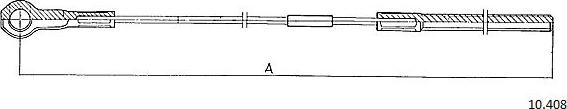 Cabor 10.408 - Trose, Stāvbremžu sistēma xparts.lv