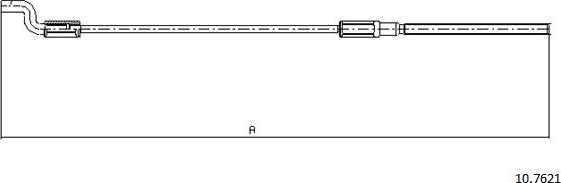 Cabor 10.7621 - Trose, Stāvbremžu sistēma xparts.lv