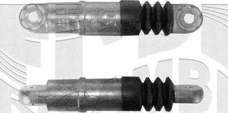 Caliber 17461 - Vibration Damper, v-ribbed belt xparts.lv