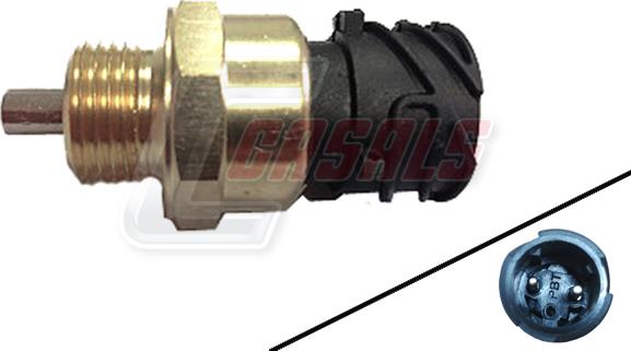 Casals 65159 - Switch, differential lock xparts.lv