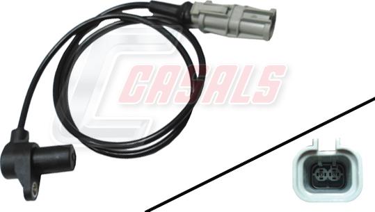 Casals 65327 - Sensor, crankshaft pulse xparts.lv