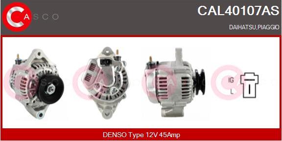 Casco CAL40107AS - Ģenerators xparts.lv