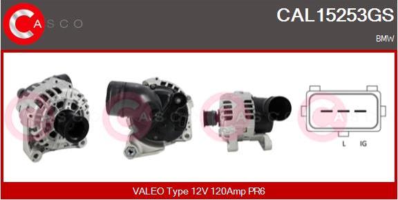 Casco CAL15253GS - Ģenerators xparts.lv