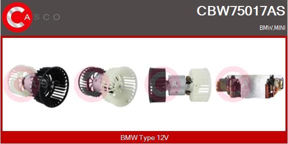 Casco CBW75017AS - Salona ventilators xparts.lv