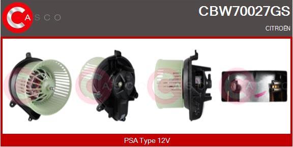 Casco CBW70027GS - Salona ventilators xparts.lv
