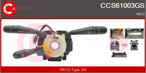 Casco CCS61003GS - Выключатель на рулевой колонке xparts.lv