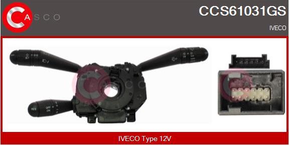 Casco CCS61031GS - Steering Column Switch xparts.lv