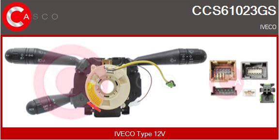 Casco CCS61023GS - Vairo kolonėlės jungiklis xparts.lv