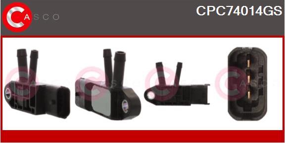 Casco CPC74014GS - Преобразователь давления, управление ОГ xparts.lv