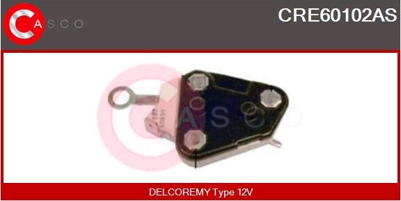 Casco CRE60102AS - Ģeneratora sprieguma regulators xparts.lv