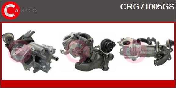 Casco CRG71005GS - Cooler, exhaust gas recirculation xparts.lv