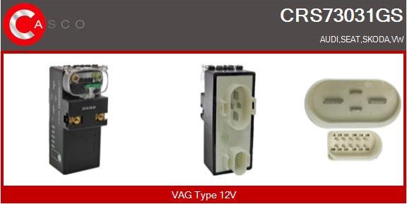 Casco CRS73031GS - Блок управления, кондиционер xparts.lv