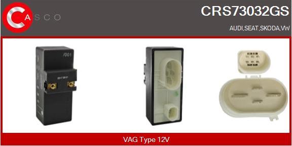 Casco CRS73032GS - Vadības bloks, Gaisa kondicionēšanas sistēma xparts.lv