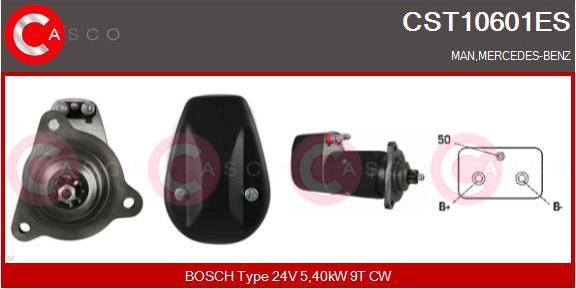 Casco CST10601ES - Стартер xparts.lv