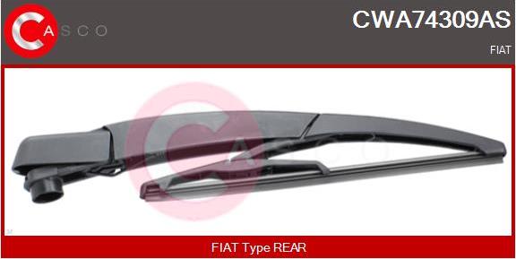 Casco CWA74309AS - Stikla tīrītāja svira, Stiklu tīrīšanas sistēma xparts.lv