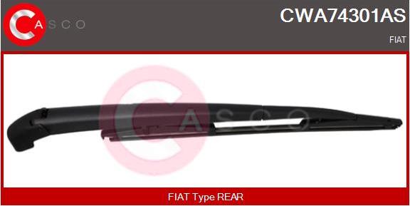 Casco CWA74301AS - Stikla tīrītāja svira, Stiklu tīrīšanas sistēma xparts.lv
