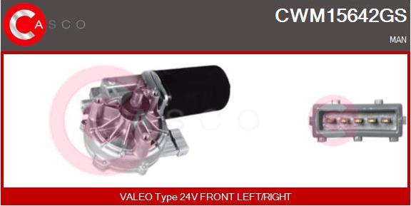 Casco CWM15642GS - Двигатель стеклоочистителя xparts.lv