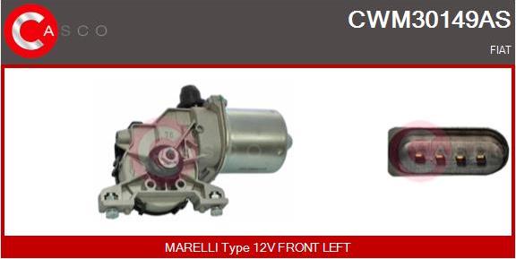 Casco CWM30149AS - Stikla tīrītāju motors xparts.lv