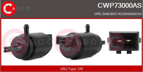 Casco CWP73000AS - Водяной насос, система очистки окон xparts.lv