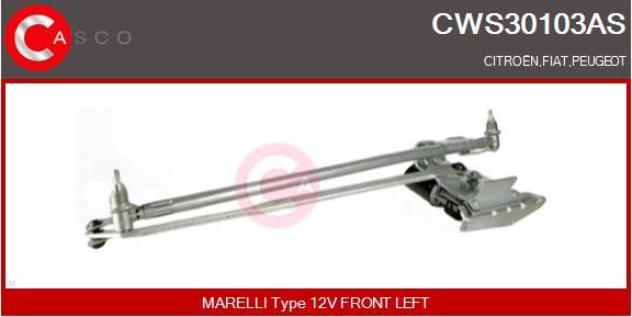 Casco CWS30103AS - Window Wiper System xparts.lv