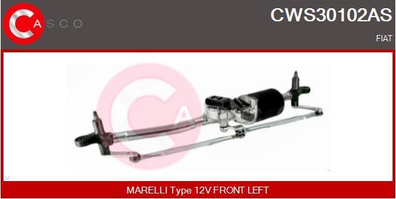 Casco CWS30102AS - Window Wiper System xparts.lv