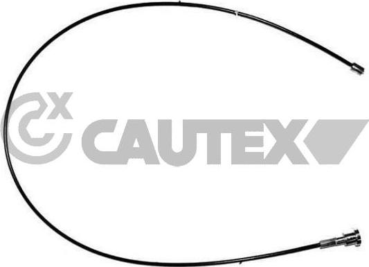 Cautex 489013 - Тросик, cтояночный тормоз xparts.lv