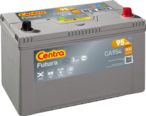 CENTRA CA954 - Стартерная аккумуляторная батарея, АКБ xparts.lv