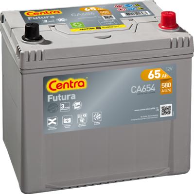 CENTRA CA654 - Стартерная аккумуляторная батарея, АКБ xparts.lv