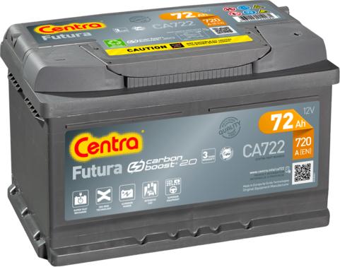 CENTRA CA722 - Startera akumulatoru baterija xparts.lv