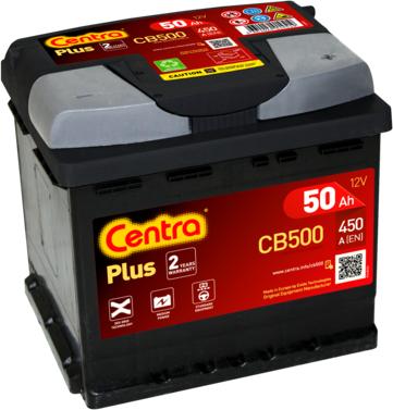 CENTRA CB500 - Starterio akumuliatorius xparts.lv