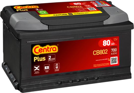 CENTRA CB802 - Startera akumulatoru baterija xparts.lv