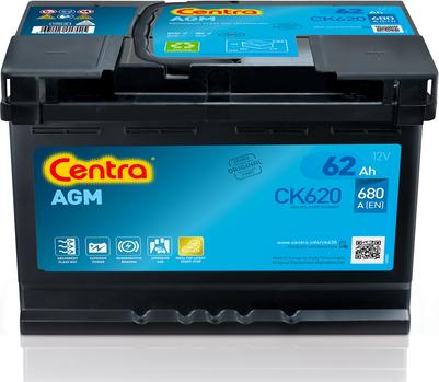 CENTRA CK620 - Startera akumulatoru baterija xparts.lv