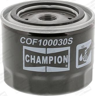 Champion COF100030S - Oil Filter xparts.lv