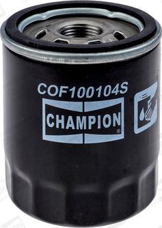 Champion COF100104S - Eļļas filtrs xparts.lv