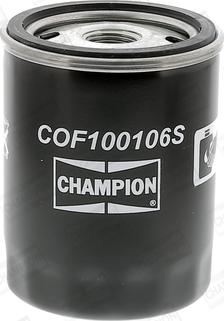 Champion COF100106S - Eļļas filtrs xparts.lv