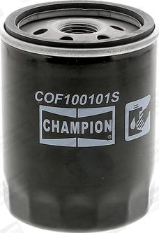 Champion COF100101S - Eļļas filtrs xparts.lv