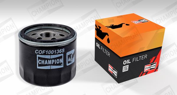 Champion COF100136S - Oil Filter xparts.lv