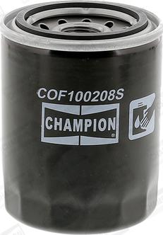 Champion COF100208S - Масляный фильтр xparts.lv