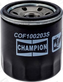 Champion COF100203S - Eļļas filtrs xparts.lv