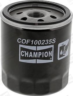 Champion COF100235S - Eļļas filtrs xparts.lv