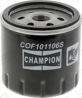 Champion COF101106S - Oil Filter xparts.lv