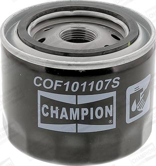 Champion COF101107S - Eļļas filtrs xparts.lv