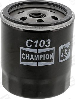 Champion COF102103S - Alyvos filtras xparts.lv