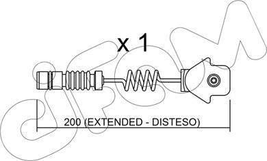Cifam SU.012 - Indikators, Bremžu uzliku nodilums xparts.lv